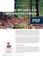 El Agua Del Suelo y La Actividad Microbiana