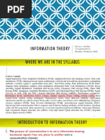 Information Theory