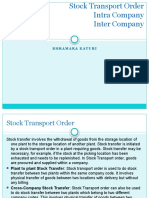 Stock Transport Order