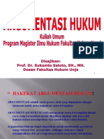 Argumentasi Hukum