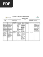 Grelha de Planificação de Actividades