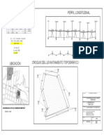 Croquis de Levantamiento Topográfico