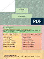 Indicativ Prezent Imperativ Prezent