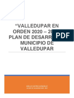 PDM Valledupar 2020-2023