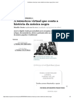 A Biblioteca Virtual Que Conta A História Da Música Negra - Nexo Jornal