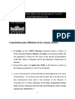 Chhatrapati Shivaji Maharaj Vastu Sangrahalaya: Contribution and Affiliation of DR - Avkash Jadhav