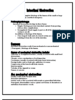 Intestinal Obstruction