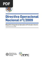 Directiva Operacional Nacional N1_2009