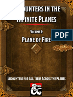 Encounters in The Infinite Planes Vol 01 Plane of Fire