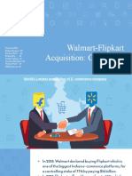 Walmart-Flipkart Acquisition: Case Study