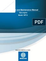 05 WP13GTA Operation and Maintenance Manual