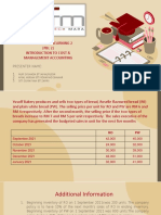 Problem Based Learning 2 (PBL 2) Introduction To Cost & Management Accounting