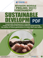 Upsc Prelims 2021 Environment: Sustainable