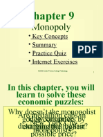 Monopoly: - Key Concepts - Practice Quiz - Internet Exercises