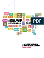 2011 James Beard Foundation Awards: Nominees
