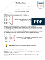 Multiplos y Divisores