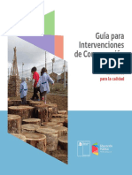 Intervenciones Conservación