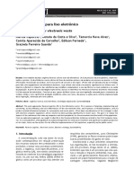 Logística reversa para descarte sustentável de lixo eletrônico