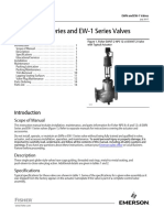 Fisher EWN Series and EW 1 Series Valves: Scope of Manual