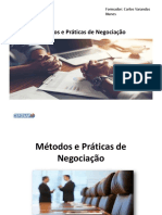 Métodos e Práticas de Negociação