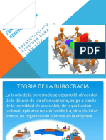 Exposicion de Fundamentos Burocracia