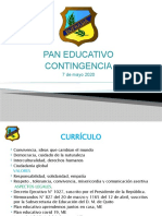 Plan Educativo Contingencia