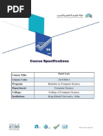 241 CSM-4 - Digital Logic-Course Specification 