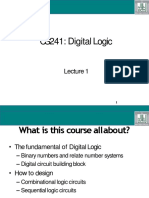 241 CSM-4-Digital Logic-Lecture 1