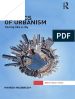 Magnusson 2011. Politics of Urbanism_ Seeing Like a City-Routledge