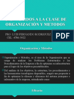 Organización y métodos para mejorar la eficiencia empresarial