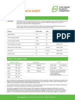 Hemp PLATechnical Data Sheet