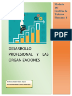 Material de Estudio Desarrollo Profesional y Las Organizaciones