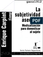 CARPINTERO, E. [Comp.] - La Subjetividad Asediada (Medicalización para Domesticar al Sujeto) (OCR) [por Ganz1912]