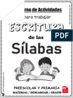 Cuaderno de Actividades Silabas