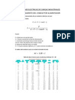 Dimensionamiento de conductores para cargas industriales