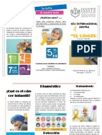 Triptico de Cancer Infantil