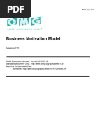 OMG, Business Motivation Model (BMM) Version 1 - 3