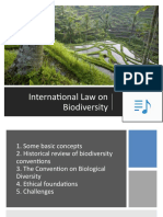 International Law on Biodiversity