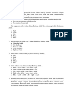 Soal Analytical Reasoning MWD