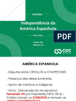 42 - 161 - 33 - Independência da América Espanhola 2