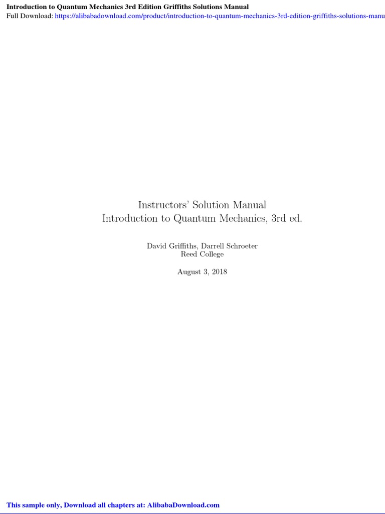 INTRODUCTION TO QUANTUM MECHANICS SOLUTIONS MANUAL PDF intelligence overview