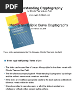 Understanding Cryptography: Chapter 9 - Elliptic Curve Cryptography