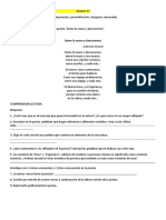 Los Recursos Poéticos Comparación Personificación.