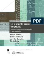 Buitron, V. La Escuela Rural Pequeña. Enseñar y Aprender en Plurigrados y Salas Multiedad - PDF Versión 1