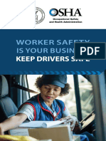 Worker Safety Is Your Business Keep Drivers Safe