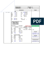 Typical RC Slab Design Calculation Sheet