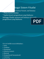 Pancasila Sebagai Sistem Filsafat