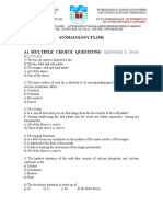 A) Multiple Choice Questions/: Stomatology Exams