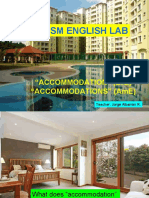 Tourism English Lab: "Accommodation" (Bre) "Accommodations" (Ame)