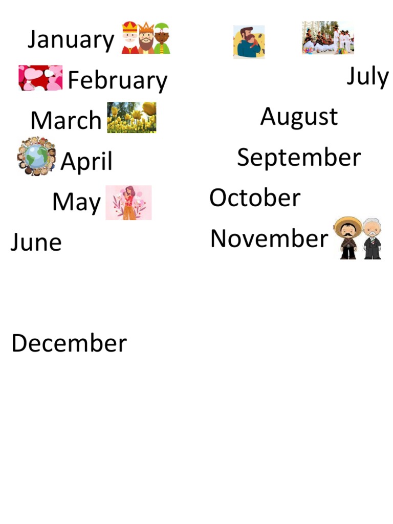 January February March April May June July August September October ...